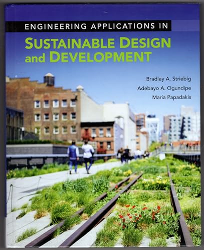 Engineering Applications in Sustainable Design and Development (MindTap Course List)