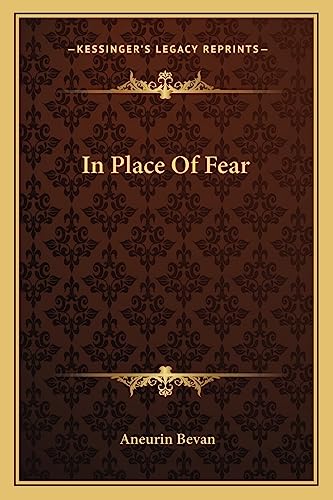 In Place Of Fear