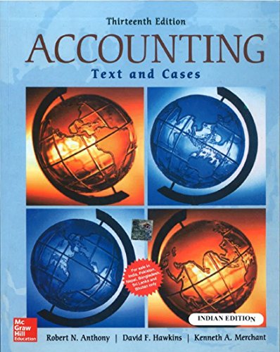 Accounting: Texts and Cases