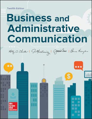 Business and Administrative Communication