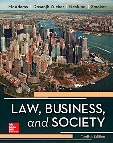 Law, Business and Society