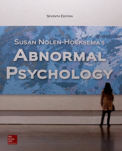Abnormal Psychology 7E (Bound)