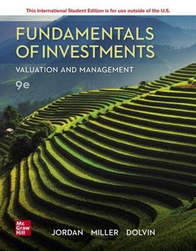 Fundamentals of Investments: Valuation and Management