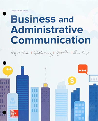 Loose-leaf for Business and Administrative Communication