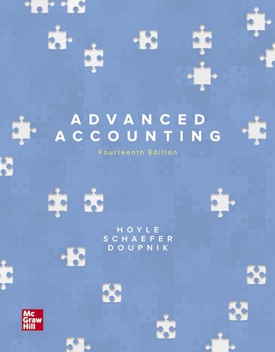 Loose Leaf for Advanced Accounting