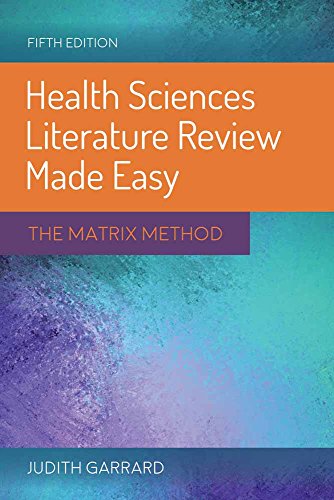 Health Sciences Literature Review Made Easy: .