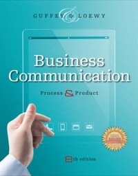 Business Communication Process & Product 8th Edition