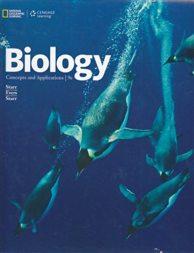 Biology Concepts and Applications (High School Edition), 9th Edition, 9781285427850, 1285427858, 2015