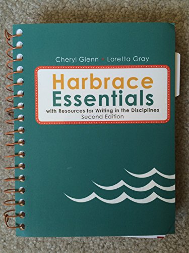 Harbrace Essentials with Resources Writing in Disciplines