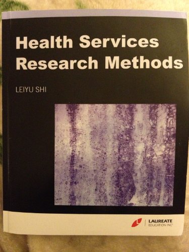 Health Services Research Methods