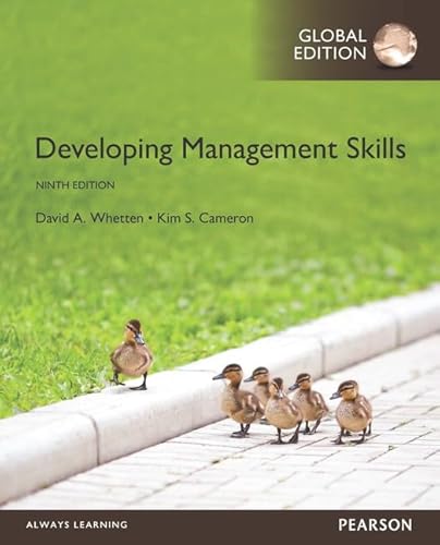 Developing Management Skills Global Edit