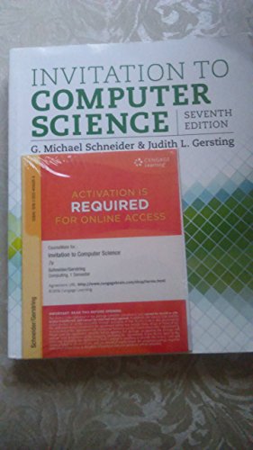 Invitation to Computer Science - Standalone book