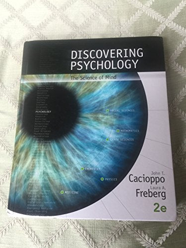 Discovering Psychology: The Science of Mind (MindTap Course List)