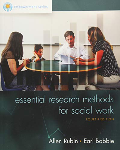 Empowerment Series: Essential Research Methods for Social Work (MindTap Course List)