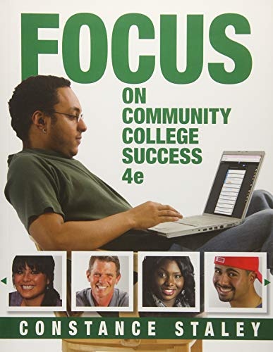 FOCUS on Community College Success (MindTap Course List)