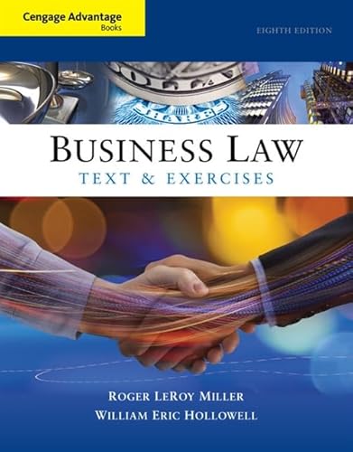 Business Law: Text & Exercises