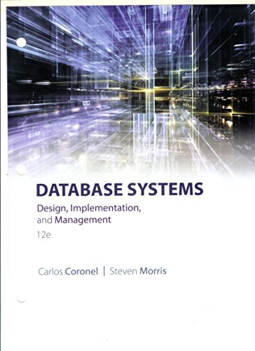 Database Systems: Design, Implementation, & Management