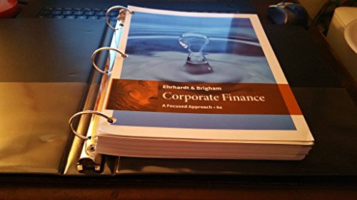 Corporate Finance: A Focused Approach (MindTap Course List)