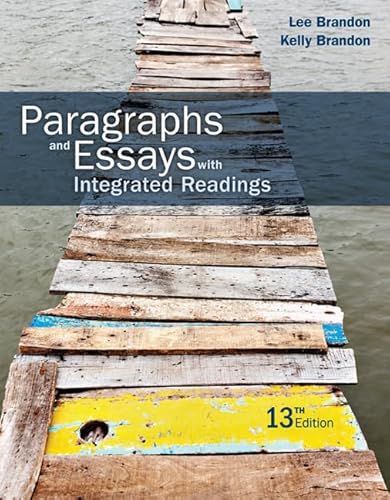 Paragraphs and Essays: With Integrated Readings (Mindtap Course List)
