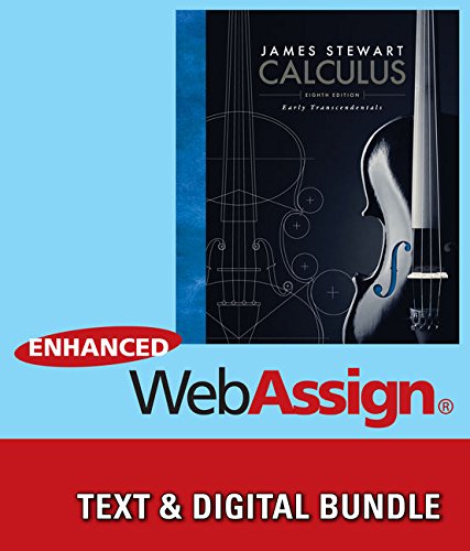 Bundle: Single Variable Calculus: Early Transcendentals, 8th + WebAssign Printed Access Card for Stewart's Calculus: Early Transcendentals, 8th Edition, Multi-Term