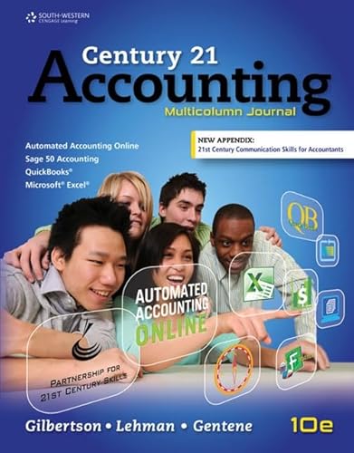 Century 21 Accounting: Multicolumn Journal, Copyright Update (MindTap Course List)