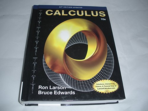 Calculus (AP Edition Updated) ISBN-10: 1305952871 ISBN-13: 9781305952874