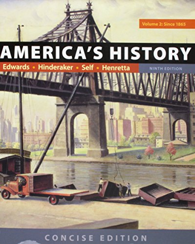 America's History: Concise Edition, Volume 2