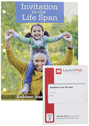 Loose-leaf Version for Invitation to the Life Span 4e & LaunchPad for Invitation to the Life Span 4e (Six-Month Access)