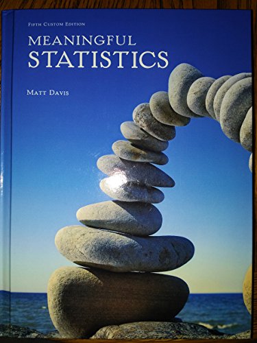 Meaningful Statistics 5th ed.