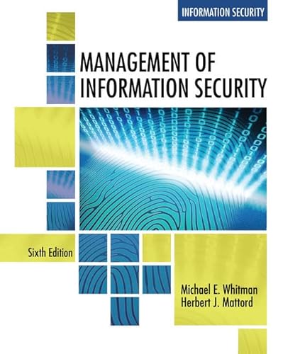Management of Information Security (MindTap Course List)