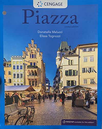 Piazza, Student Edition: Introductory Italian, Loose-leaf Version : Introductory Italian, Loose-Leaf Version
