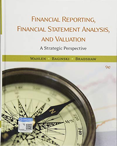 Financial Reporting, Financial Statement Analysis and Valuation (MindTap Course List)