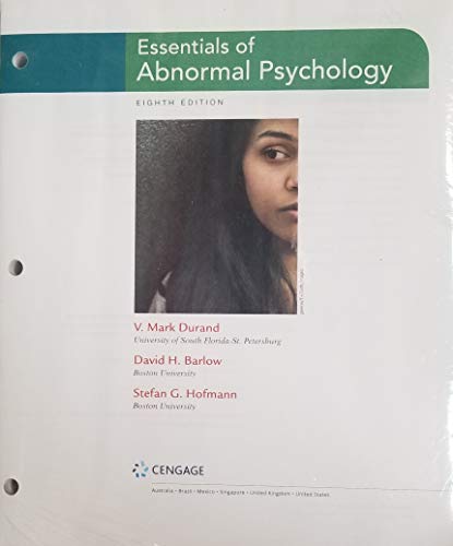 ESSEN.OF ABNORM.PSYCH.(LL)