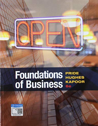 Foundations of Business + Mindtap Business, 1 Term 6 Months Printed Access Card