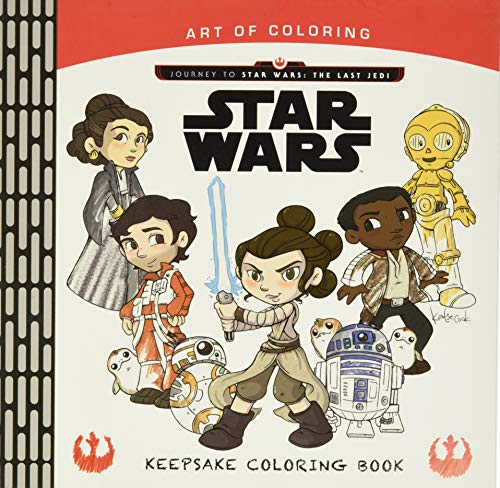 Art of Coloring Journey to Star Wars: The Last Jedi: Keepsake Coloring Book