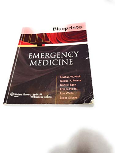 Blueprints Emergency Medicine (Blueprints Series)