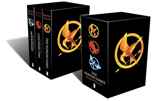 hunger games trilogy. suzanne collins