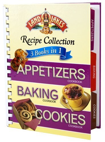 Land O' Lakes 3 Books in 1: Appetizers, Baking, and Cookies