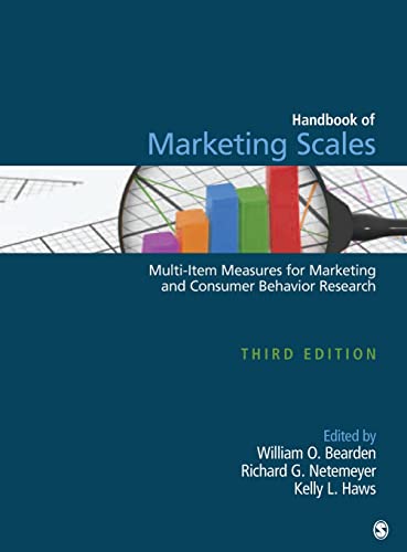 Handbook of Marketing Scales: Multi-Item Measures for Marketing and Consumer Behavior Research