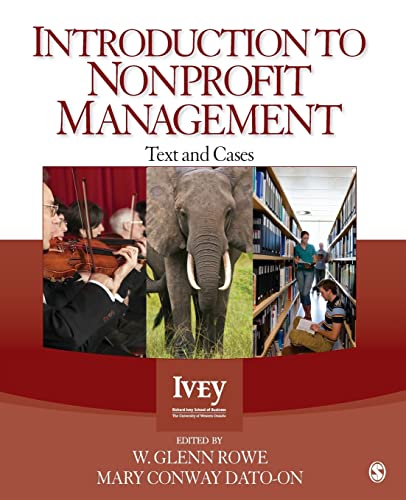 Introduction to Nonprofit Management: Text and Cases
