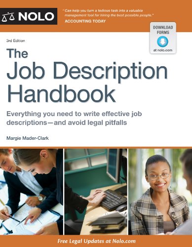 Job Description Handbook, The