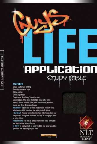 Guys Life Application Study Bible NLT