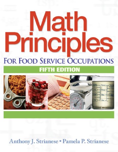 Math Principles for Food Service Occupations (Applied Mathematics)