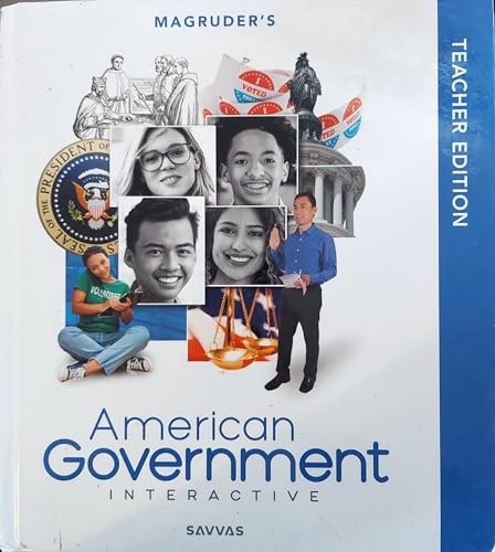 Magruder's American Government Interactive, Teacher's Edition