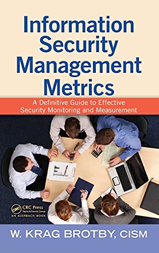 Information Security Management Metrics: A Definitive Guide to Effective Security Monitoring and Measurement