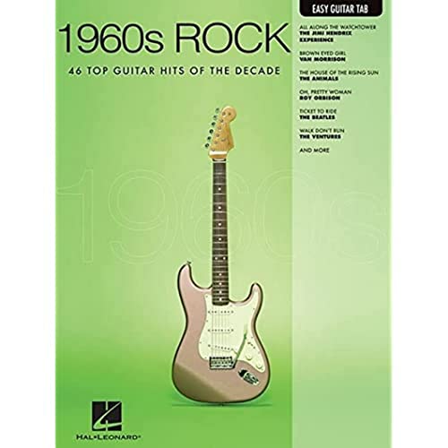 1960s Rock: Easy Guitar with Notes & Tab (Easy Guitar Tab)