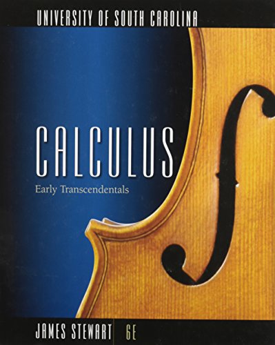 Calculus: Early Transcendentals, University of South Carolina Edition