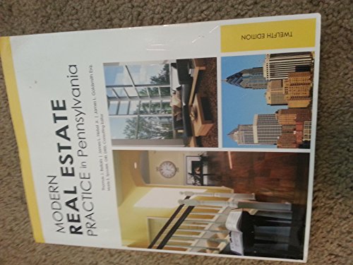 Modern Real Estate Practice in Pennsylvania