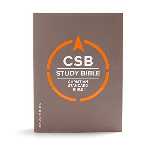CSB Study Bible, Hardcover, Indexed, Red Letter, Study Notes and Commentary, Illustrations, Articles, Word Studies, Outlines, Timelines, Easy-to-Read Bible Serif Type