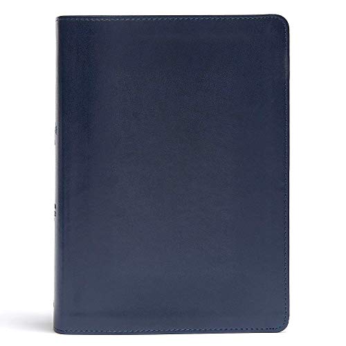 CSB She Reads Truth Bible, Navy LeatherTouch, Indexed, Black Letter, Full-Color Design, Wide Margins, Notetaking Space, Devotionals, Reading Plans, Easy-to-Read Bible Serif Type